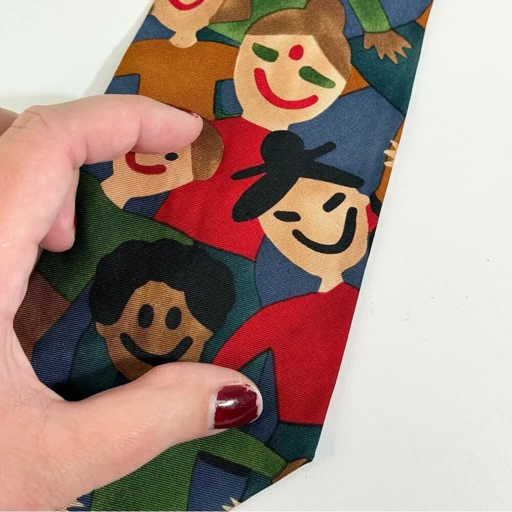 Save The Children‎ Dana Age 12 Helping Children And Their Families Tie Mens OS